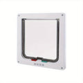 Secure And Convenient Pet Access: Multi-Function Two-Way Pet Door For Cats And Dogs