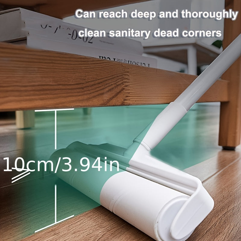 2 In 1 Long Handle Pet Roller Hair Remover For Dog Cat, Reusable Lint Fur Rollers For Pet Hair Carpet Sofa Bed Floor