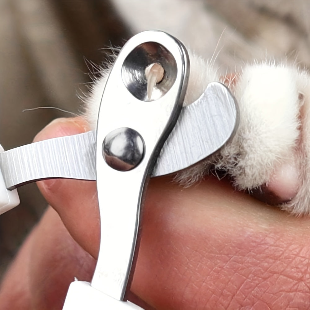 1pc Pet Nail Care Grinder - Gentle & Safe Trimming for Dogs & Cats - Professional Grooming Tool with Clipper & Scissors - Easy Paws Grooming Solution for All Breeds