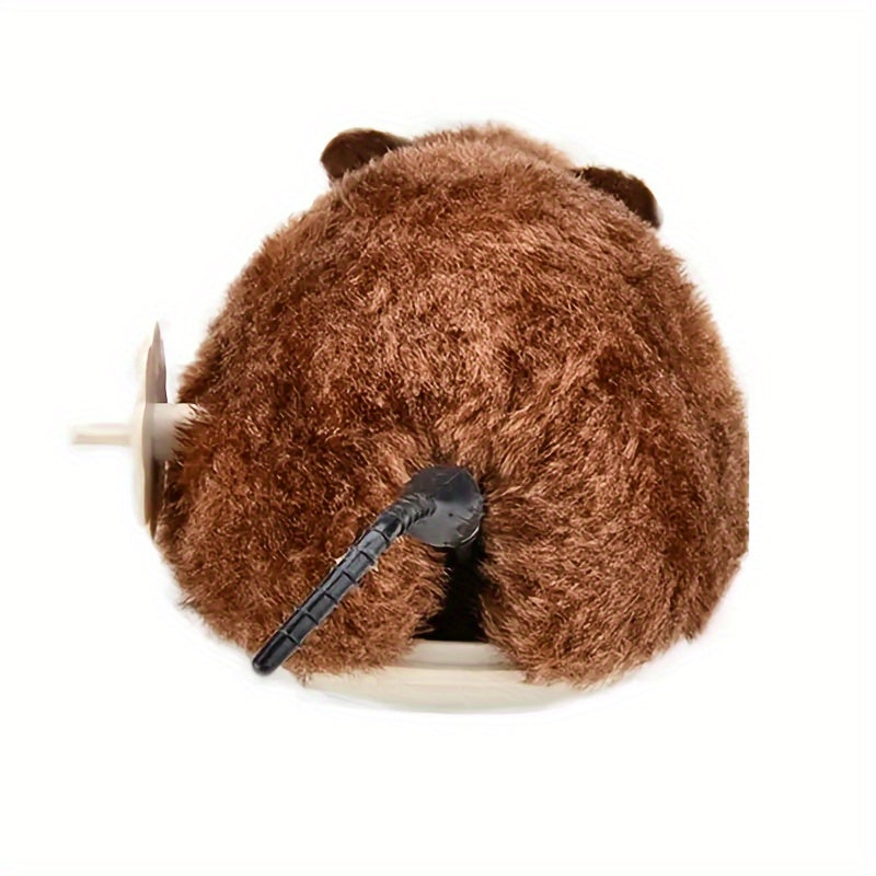 Interactive Plush Mouse Cat Toy - Wind-Up, Durable Plastic, Perfect for Indoor Play & Gifts