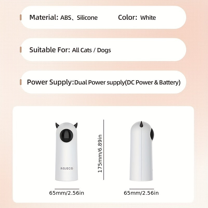 Automatic Laser Light Pet Toy - Interactive, Smart for Cats, No Battery Included