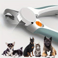 Brighten Up Pet Grooming with LED Light Pet Nail Clipper - Perfect for Dogs & Cats!