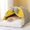Pet Cat Bed Soft Warm Snug House Cute Bed Cat Dog Puppy Kitten Cave